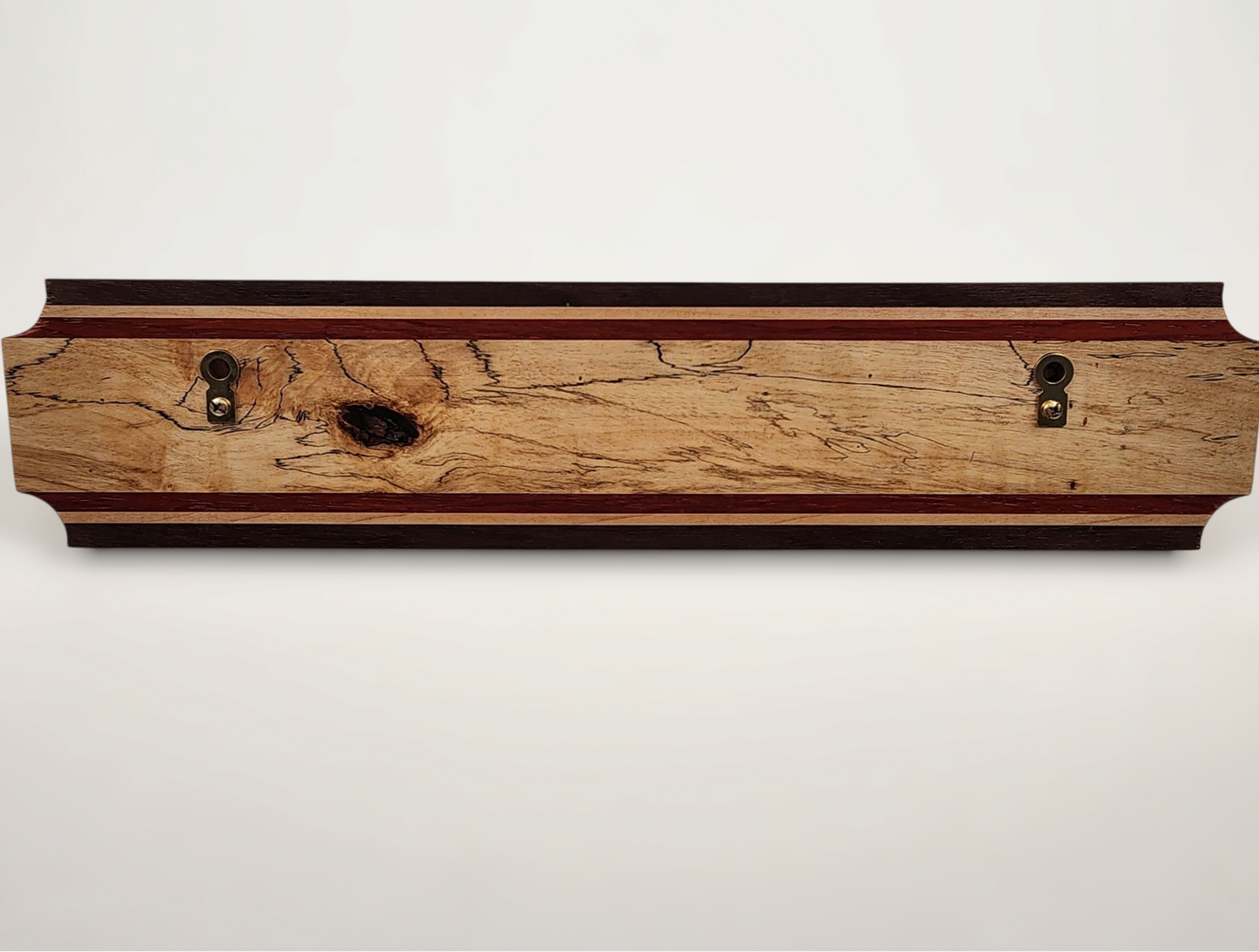 Hackberry, Padauk, Peruvian Walnut & Maple Key Rack