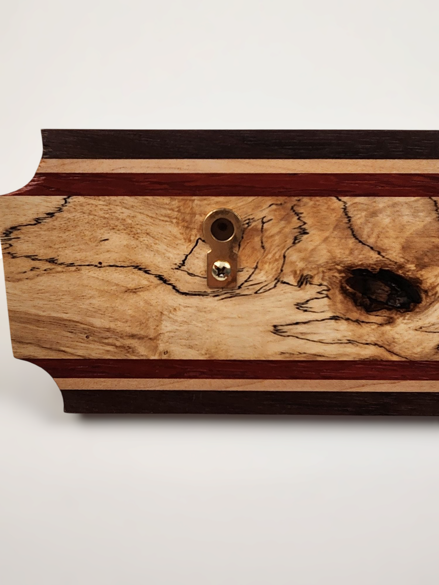 Hackberry, Padauk, Peruvian Walnut & Maple Key Rack