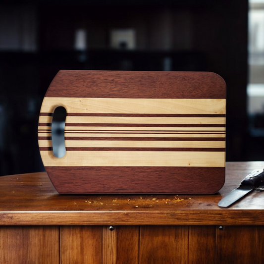 Blood Wood & Maple Cutting Board