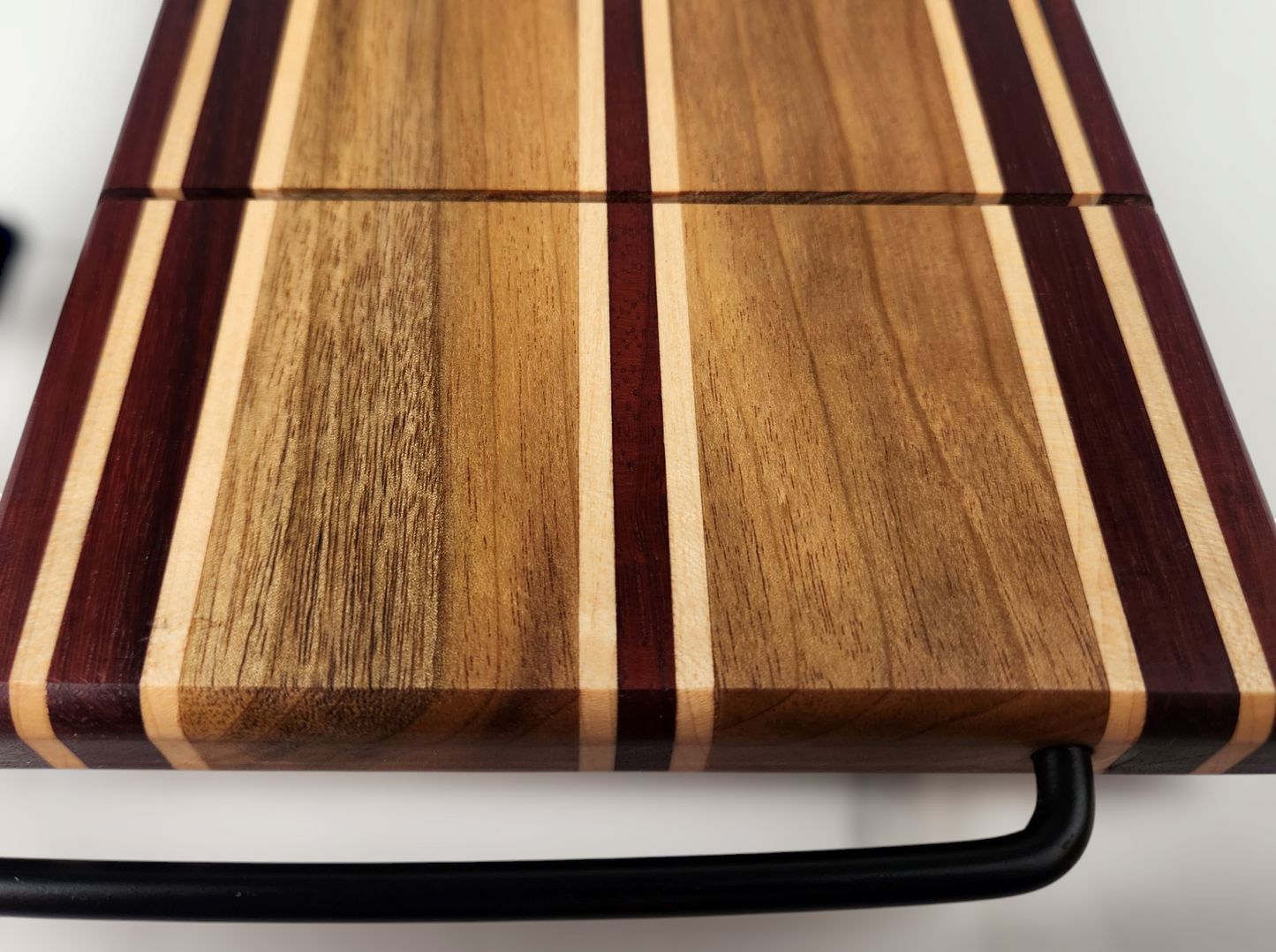 Myrtle Wood, Padauk & Maple Cheese Slicer Board