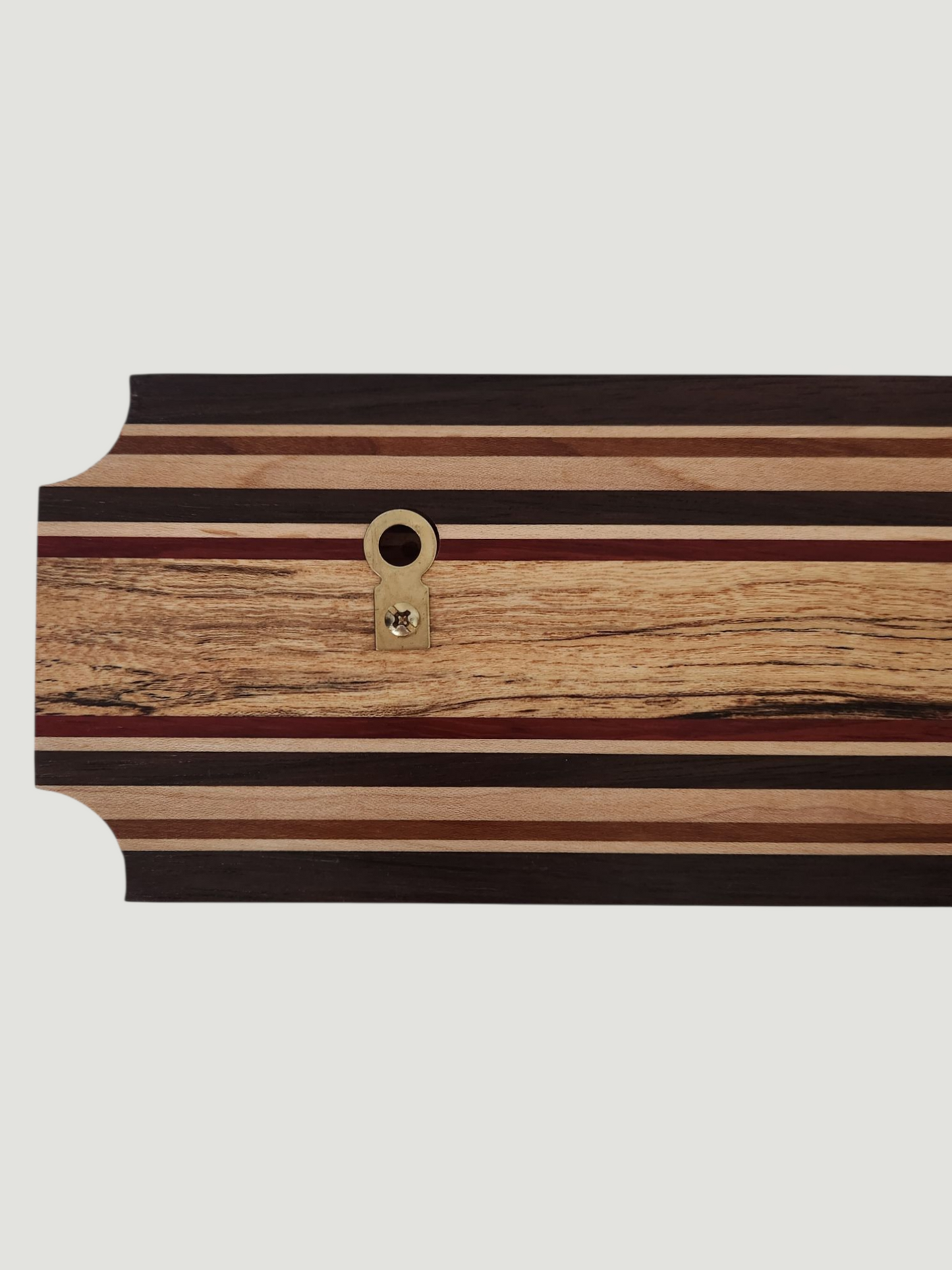 Hackberry, Peruvian Walnut, Cherry, Maple & Padauk Key Rack